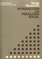 book Introducción a la psicología social