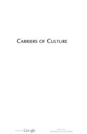 book Carriers of Culture: Labor on the Road in Nineteenth-Century East Africa