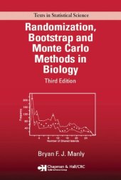 book Randomization, Bootstrap and Monte Carlo Methods in Biology (Chapman & Hall/CRC Texts in Statistical Science)