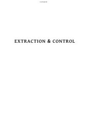 book Extraction & Control: Studies in Honor of Matthew W. Stolper