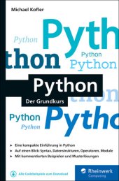 book Python: Der Grundkurs