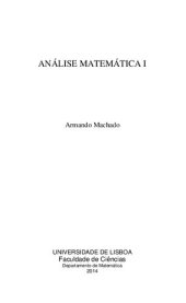 book Análise Matemática I