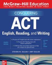 book McGraw-Hill Education Conquering ACT English, Reading, and Writing, Fourth Edition