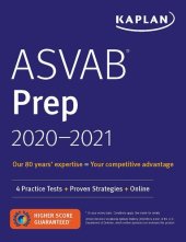 book ASVAB Prep 2020-2021: 4 Practice Tests + Proven Strategies + Online