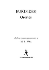 book Euripides: Orestes