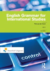 book English Grammar for International Studies