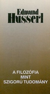 book A filozófia mint szigorú tudomány