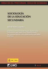 book Sociología de la educación secundaria (Formación del Profesorado. Máster Secundaria)