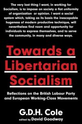 book Towards A Libertarian Socialism : Reflections on the British Labour Party and European Working-Class Movements.