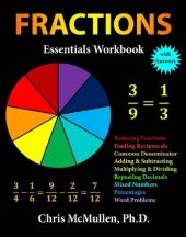 book Fractions Essentials Workbook with Answers (Improve Your Math Fluency)