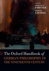 book The Oxford Handbook of German Philosophy in the Nineteenth Century (Oxford Handbooks)