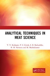 book Analytical Techniques in Meat Science