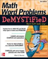 book Math Word Problems Demystified