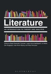 book Literature : an introduction to theory and analysis