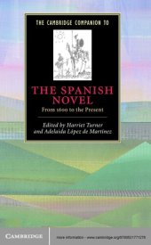 book The Cambridge Companion to the Spanish Novel: From 1600 to the Present