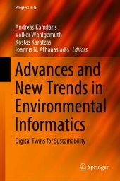 book Advances and new trends in environmental informatics : digital twins for sustainability