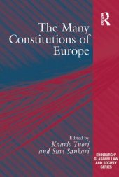 book The Many Constitutions of Europe