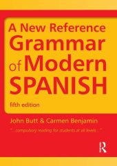 book A New Reference Grammar of Modern Spanish