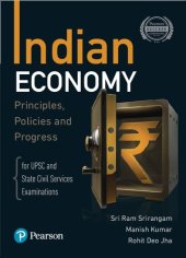 book Indian Economy - Principles, Policies, and Progress | For UPSC & State Civil Services Examinations