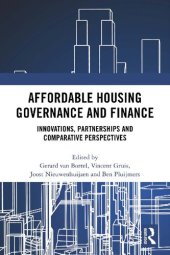 book Affordable Housing Governance and Finance: Innovations, partnerships and comparative perspectives