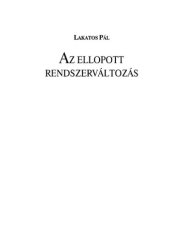 book Az ellopott rendszerváltozás