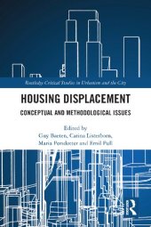 book Housing Displacement: Conceptual and Methodological Issues