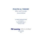 book Political Theory: Ideas and Concepts