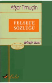 book Felsefe Sözlüğü