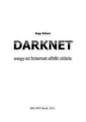 book DarkNet - avagy az internet sötét oldala