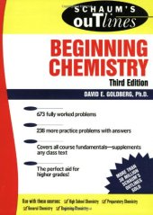 book Schaum's Outline of Beginning Chemistry, 3rd ed (Schaum's Outline Series)