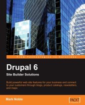 book Drupal 6 Site Builder Solutions