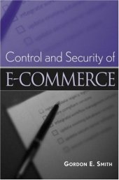 book E-Commerce: A Control and Security Guide