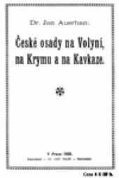 book Ceske osady na Volyni, na Krymu a na Kavkaze.