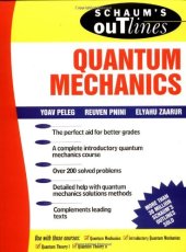 book Schaum's Outline of Quantum Mechanics (Schaum's)