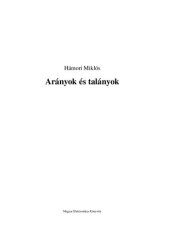 book Arányok és talányok