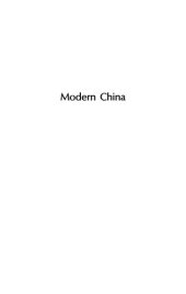 book Modern China: An Interpretive Anthology