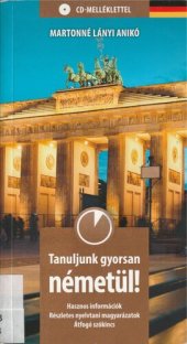 book Tanuljunk gyorsan németül!