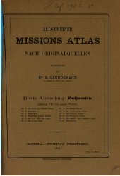 book Allgemeiner Missions-Atlas / Polynesien