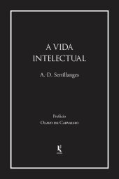 book A vida intelectual (Translated): Seu espírito, suas condições, seus métodos