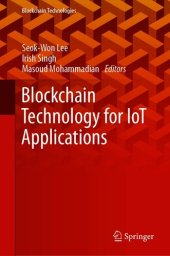 book Blockchain Technology for IoT Applications (Blockchain Technologies)