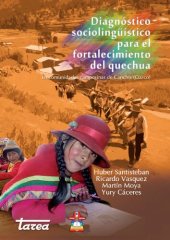 book Diagnóstico sociolingüístico para el fortalecimiento del quechua : en comunidades campesinas de Canchis (Cuzco)