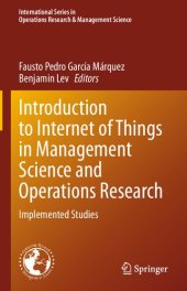 book Introduction to internet of things in management science and operations research : implemented studies