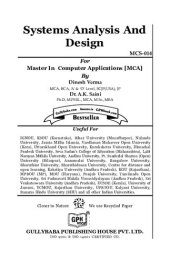 book MCS-014 Systems Analysis And Design