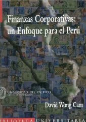 book Finanzas corporativas : un enfoque para el Perú