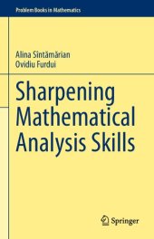 book Sharpening Mathematical Analysis Skills