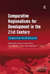 book Comparative Regionalisms for Development in the 21st Century: Insights from the Global South