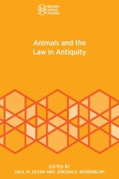 book Animals and the Law in Antiquity