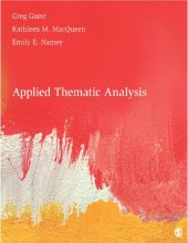 book Applied Thematic Analysis