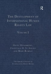 book The Development of International Human Rights Law: Volume I