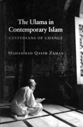 book The Ulama in Contemporary Islam: Custodians of Change